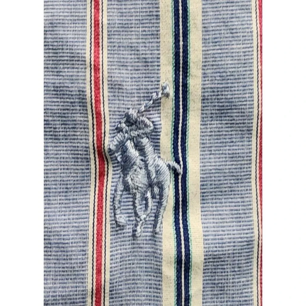 Polo Ralph Lauren Striped Dress‎ Shirt Button Down Long Sleeve 15.5/39